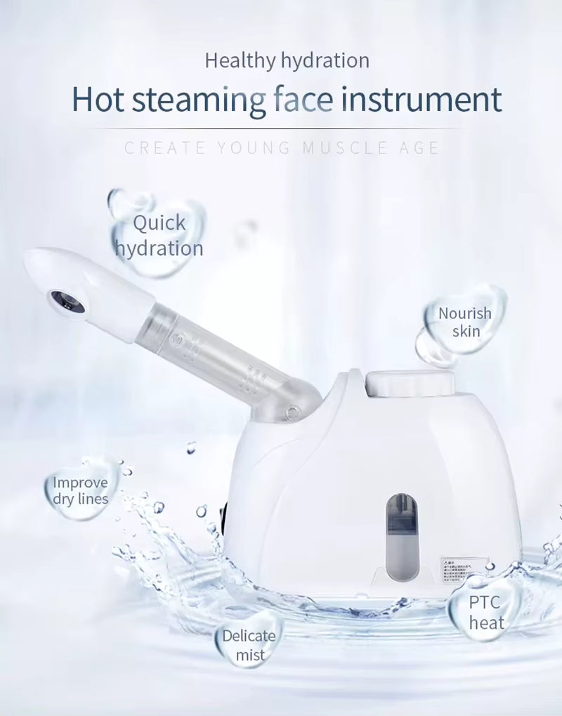 Ozone Facial Steamer & Warm Mist Humidifier