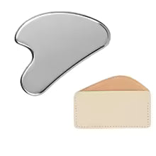 Stainless Steel Gua Sha Facial Massage Tool - Top Pick