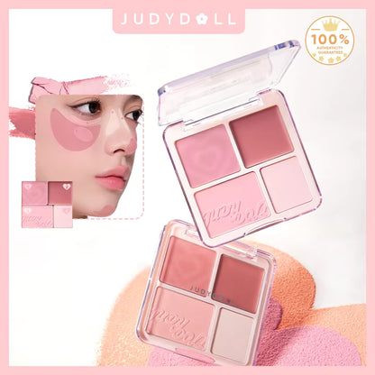 Judydoll 2-in-1 Blush & Highlighter Palette