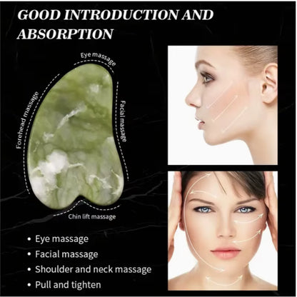 Natural Jade Roller & Face Massager