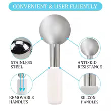 Stainless Steel Ice Globes Cryo Balls (Set of 2)