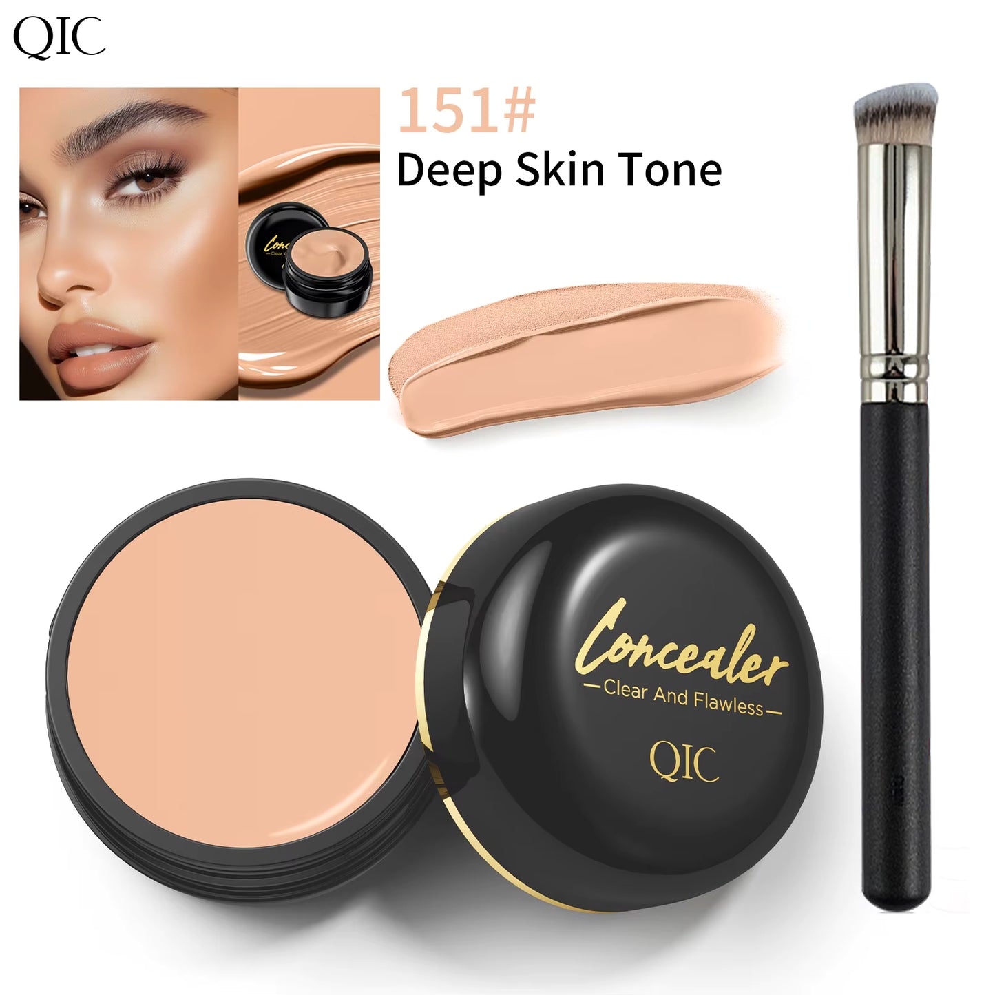 Hydrating Eye Brightening Concealer & Contour Cream