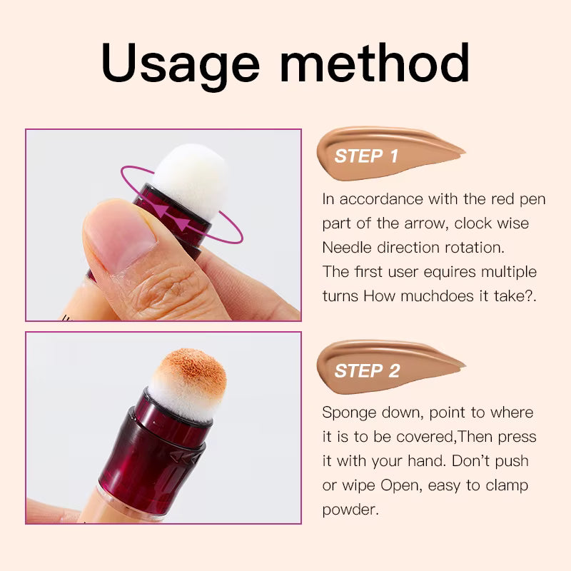 Sponge Tip Liquid Concealer & Foundation