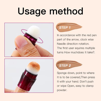 Sponge Tip Liquid Concealer & Foundation