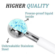 Stainless Steel Ice Globes Cryo Balls (Set of 2)