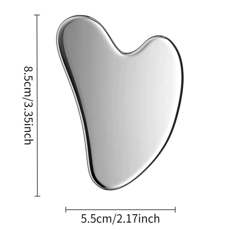 Stainless Steel Gua Sha Facial Massage Tool - Top Pick