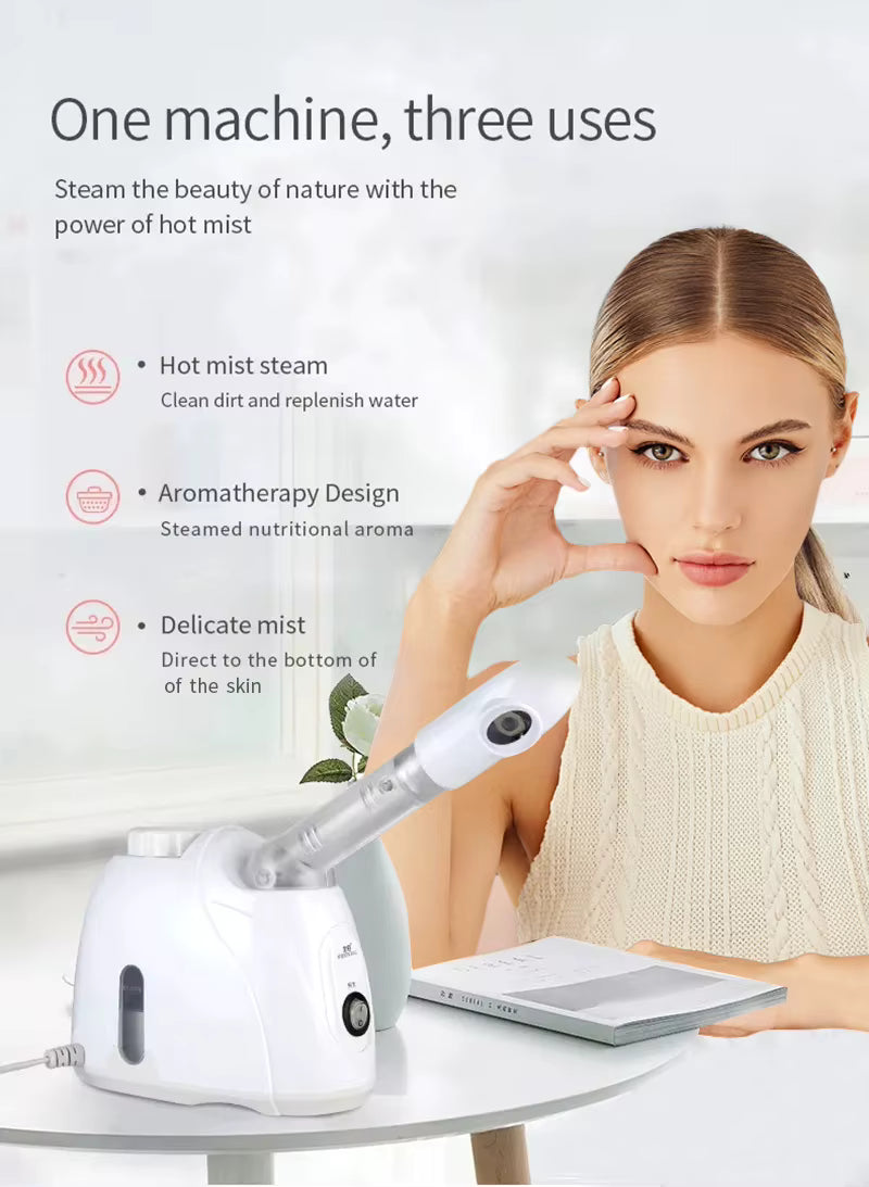 Ozone Facial Steamer & Warm Mist Humidifier