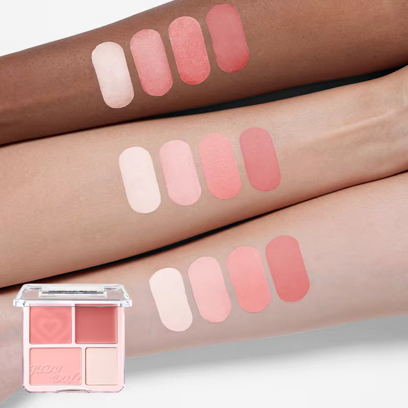 Judydoll 2-in-1 Blush & Highlighter Palette