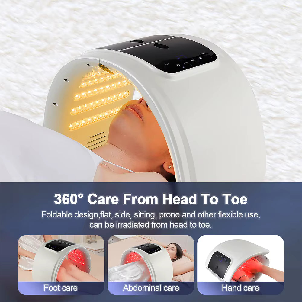 7-Color LED Photon Face Mask with Nano Spray