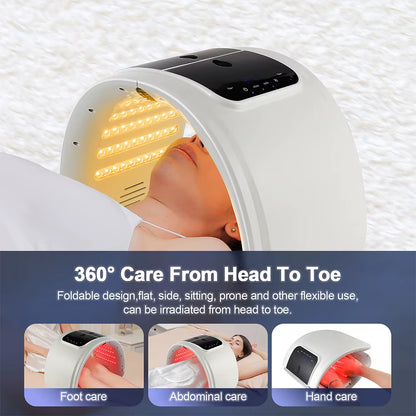 7-Color LED Photon Face Mask with Nano Spray