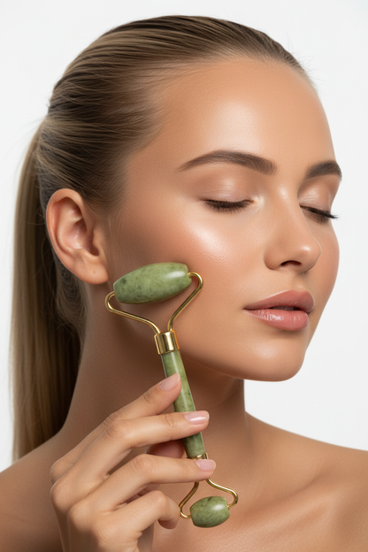 Natural Jade Roller & Face Massager